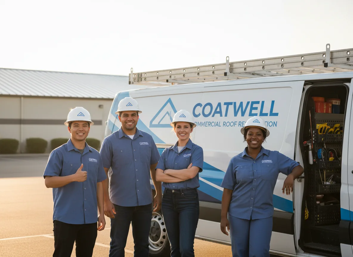 Commercial roof coating company in Concord, CA